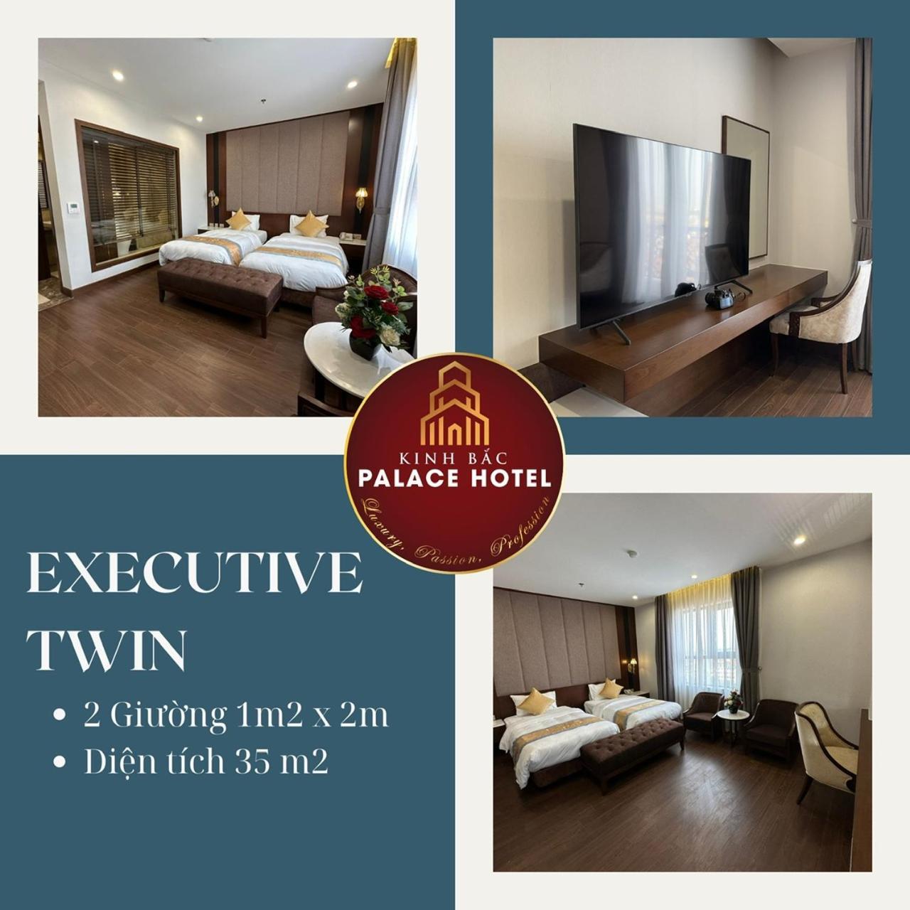 Kinh Bac Palace Hotel Bắc Ninh Eksteriør billede