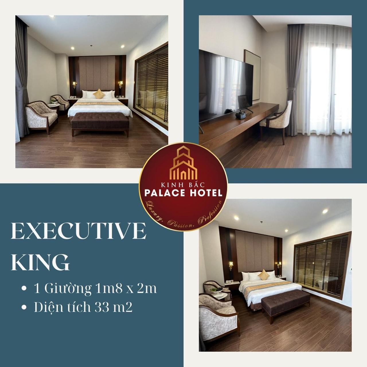 Kinh Bac Palace Hotel Bắc Ninh Eksteriør billede