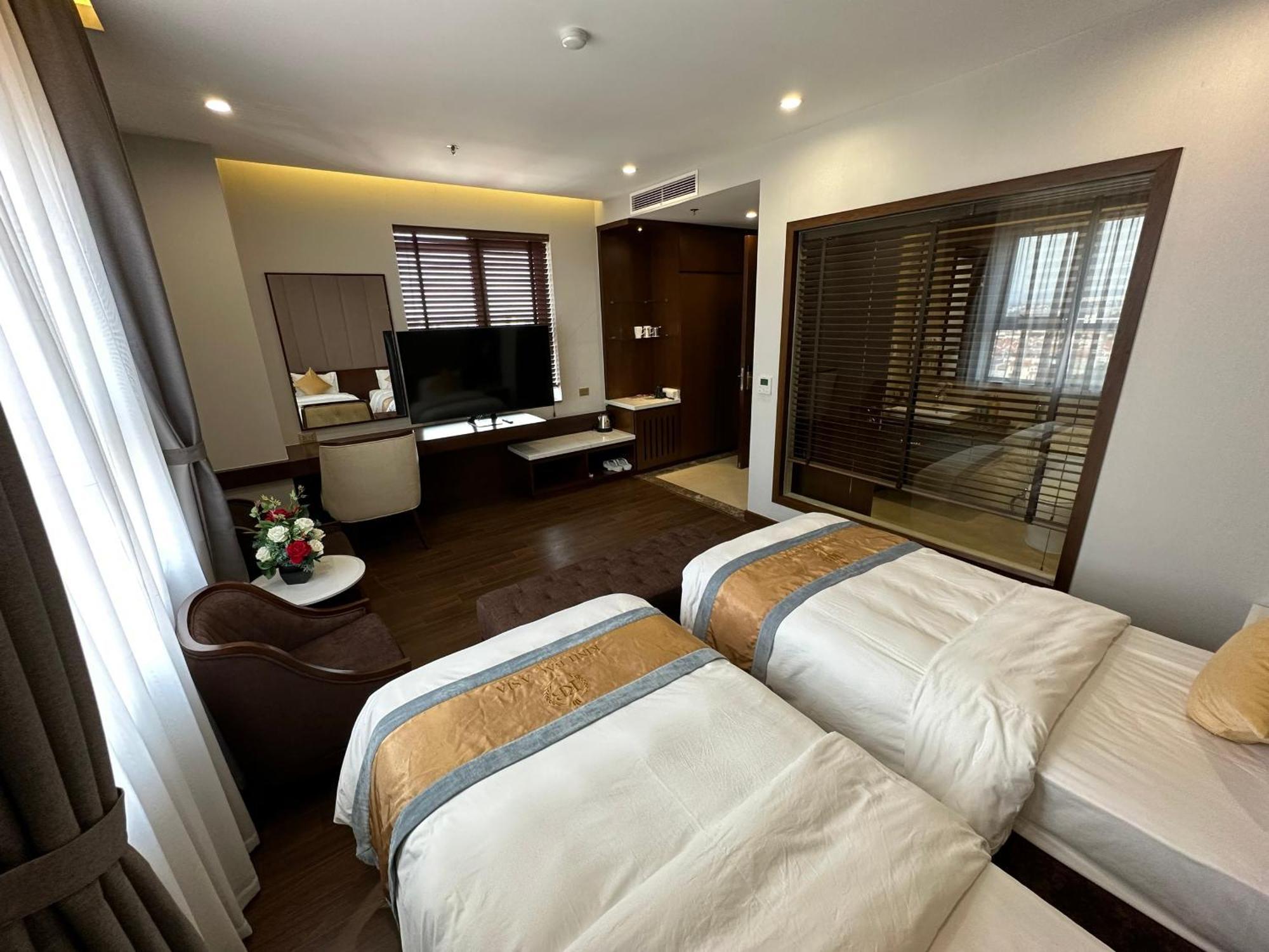 Kinh Bac Palace Hotel Bắc Ninh Eksteriør billede